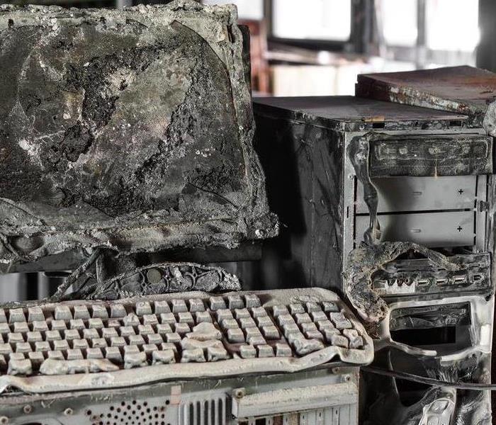 Burnt computer